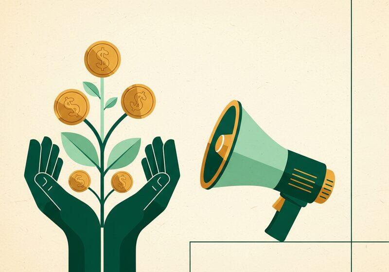 Flat illustration for the article Get more cash for what you care about