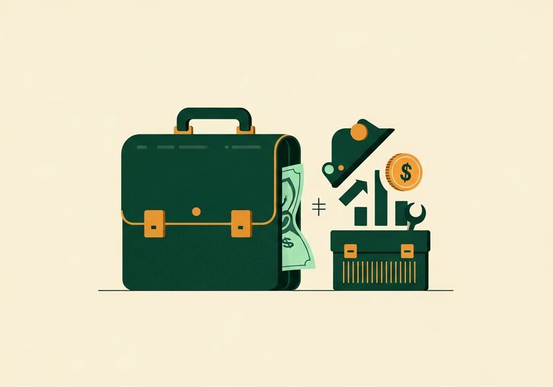 Flat illustration for the article Need more money? Read this.