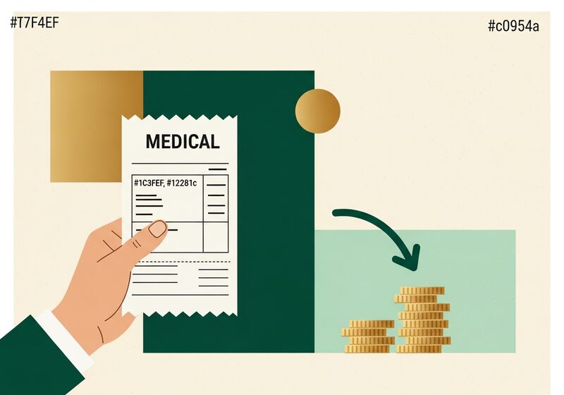 Flat illustration for the article Negotiate your way to major savings