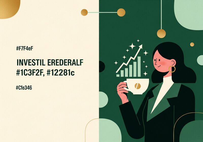 Flat illustration for the article The power of investing in yourself