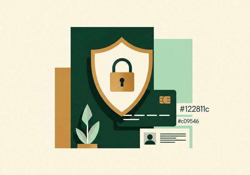 Flat illustration for the article Protect yourself and your money
