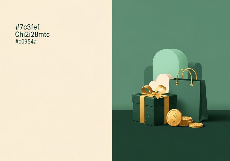 Flat illustration for the article 3 ways to save your budget this holiday