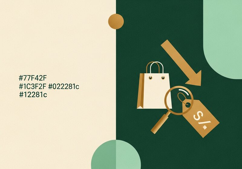 Flat illustration for the article Shop smarter, save bigger