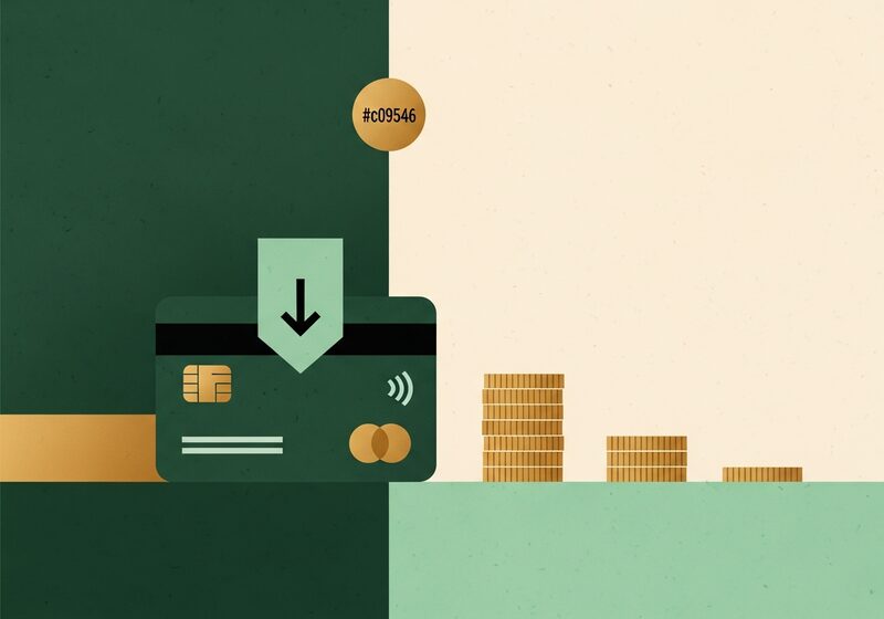Flat illustration for the article Smart ways to pay down debt