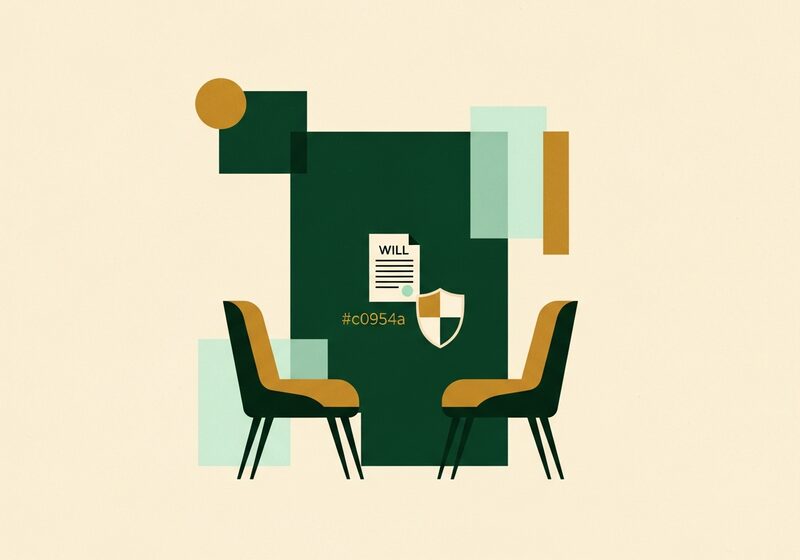 Flat illustration for the article Talk to these people about money, now